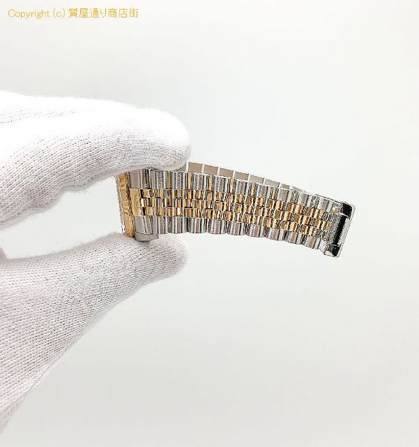 ロレックス ROLEX ロレックス 16233G デイトジャスト コンピュータ文字盤 YG SS コンビ K番 メンズ 腕時計 AT 自動巻き 【 TM2008169 】のオプション紹介画像(4) ロレックス ROLEX ロレックス 16233G デイトジャスト コンピュータ文字盤 YG SS コンビ K番 メンズ 腕時計 AT 自動巻き 【 TM2008169 】のオプション紹介画像(4)