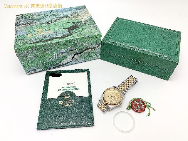 ロレックス ROLEX ロレックス 16233G デイトジャスト コンピュータ文字盤 YG SS コンビ K番 メンズ 腕時計 AT 自動巻き 【 TM2008169 】のオプション紹介画像(5) ロレックス ROLEX ロレックス 16233G デイトジャスト コンピュータ文字盤 YG SS コンビ K番 メンズ 腕時計 AT 自動巻き 【 TM2008169 】のオプション紹介画像(5)
