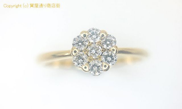 K18 18金イエローゴールド ダイヤモンド リング D0.20ct 指輪 10号 【 TM2008189 】のオプション紹介画像(4) K18 18金イエローゴールド ダイヤモンド リング D0.20ct 指輪 10号 【 TM2008189 】のオプション紹介画像(4)