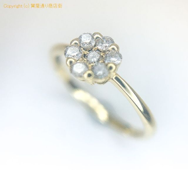 K18 18金イエローゴールド ダイヤモンド リング D0.20ct 指輪 10号 【 TM2008189 】のオプション紹介画像(5) K18 18金イエローゴールド ダイヤモンド リング D0.20ct 指輪 10号 【 TM2008189 】のオプション紹介画像(5)