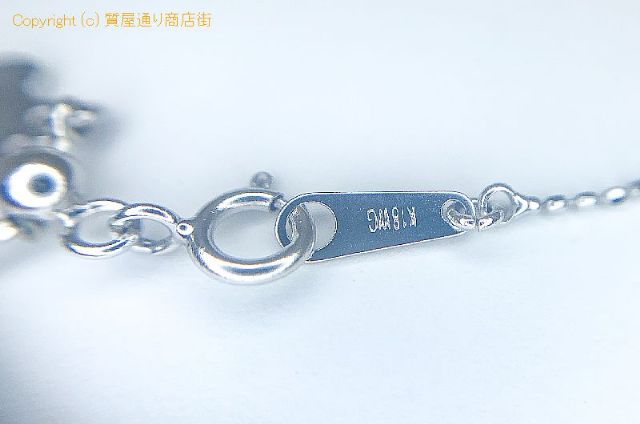 K18WG 18金ホワイトゴールド ダイヤモンド 0.22ct 0.10ct ネックレス NC 45cm 【 TM2009006 】のオプション紹介画像(2) K18WG 18金ホワイトゴールド ダイヤモンド 0.22ct 0.10ct ネックレス NC 45cm 【 TM2009006 】のオプション紹介画像(2)