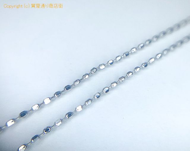 K18WG 18金ホワイトゴールド ダイヤモンド 0.22ct 0.10ct ネックレス NC 45cm 【 TM2009006 】のオプション紹介画像(4) K18WG 18金ホワイトゴールド ダイヤモンド 0.22ct 0.10ct ネックレス NC 45cm 【 TM2009006 】のオプション紹介画像(4)