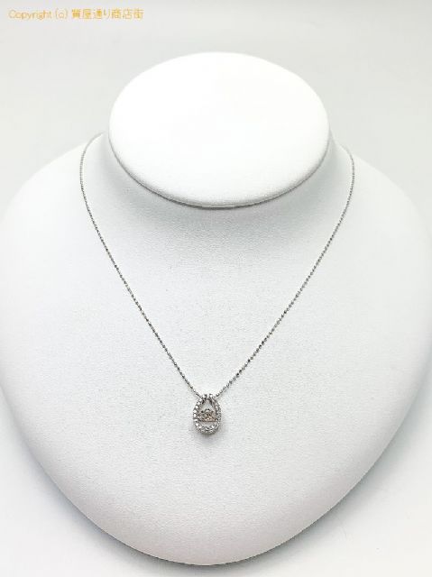 K18WG 18金ホワイトゴールド ダイヤモンド 0.22ct 0.10ct ネックレス NC 45cm 【 TM2009006 】のオプション紹介画像(5) K18WG 18金ホワイトゴールド ダイヤモンド 0.22ct 0.10ct ネックレス NC 45cm 【 TM2009006 】のオプション紹介画像(5)