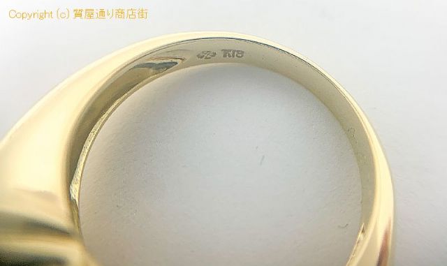 ジュエリーマキ K18 18金イエローゴールド トルコ石 ターコイズ リング 指輪 12号 証明書付き 【 TM2009088 】のオプション紹介画像(3) ジュエリーマキ K18 18金イエローゴールド トルコ石 ターコイズ リング 指輪 12号 証明書付き 【 TM2009088 】のオプション紹介画像(3)