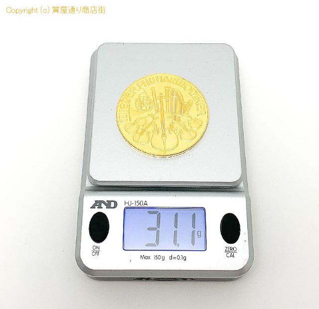 オーストリア ウィーン金貨 1オンス 1oz コイン 純金 K24 31.1g 【 TM2009161 】のオプション紹介画像(5)