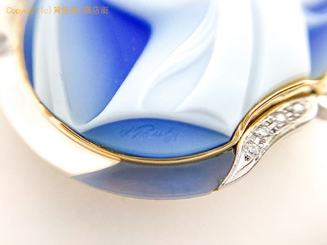 ERWIN PAULY エルヴィンポーリー K18 PT900 18金 プラチナ コンビ カメオ メノウ ペンダント ブローチ 【 TM2010182 】のオプション紹介画像(3) ERWIN PAULY エルヴィンポーリー K18 PT900 18金 プラチナ コンビ カメオ メノウ ペンダント ブローチ 【 TM2010182 】のオプション紹介画像(3)