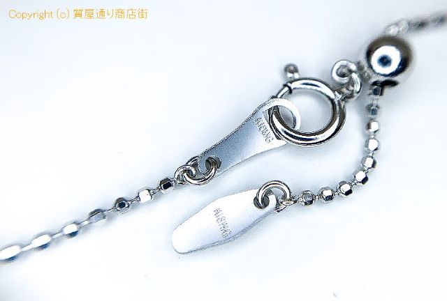 K18WG 18金ホワイトゴールド ダイヤモンド 0.30/0.15ct ネックレス NC 45cm 【 TM2011114 】のオプション紹介画像(4) K18WG 18金ホワイトゴールド ダイヤモンド 0.30/0.15ct ネックレス NC 45cm 【 TM2011114 】のオプション紹介画像(4)