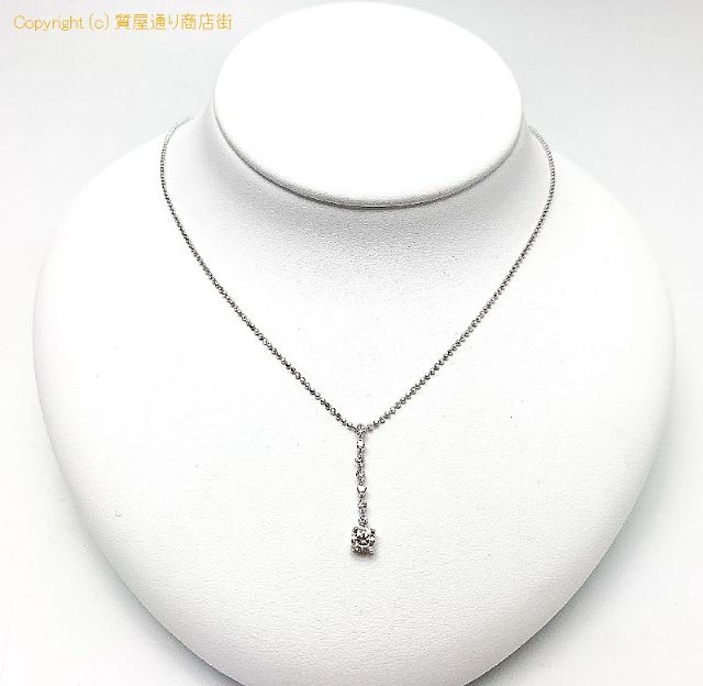 K18WG 18金ホワイトゴールド ダイヤモンド 0.30/0.15ct ネックレス NC 45cm 【 TM2011114 】のオプション紹介画像(5) K18WG 18金ホワイトゴールド ダイヤモンド 0.30/0.15ct ネックレス NC 45cm 【 TM2011114 】のオプション紹介画像(5)