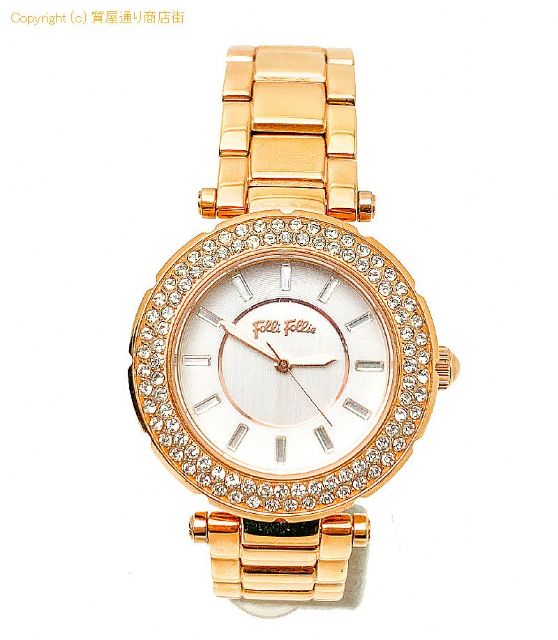 Folli Follie フォリフォリ ラインストーン FF-WF1B09 レディース 腕時計 QZ 電池式 【 TM2012016 】のオプション紹介画像(1) Folli Follie フォリフォリ ラインストーン FF-WF1B09 レディース 腕時計 QZ 電池式 【 TM2012016 】のオプション紹介画像(1)