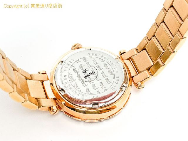 Folli Follie フォリフォリ ラインストーン FF-WF1B09 レディース 腕時計 QZ 電池式 【 TM2012016 】のオプション紹介画像(3) Folli Follie フォリフォリ ラインストーン FF-WF1B09 レディース 腕時計 QZ 電池式 【 TM2012016 】のオプション紹介画像(3)