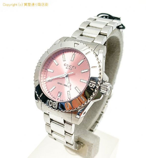 グッチ GUCCI グッチ 136.4 ダイブ 200m防水 レディース 腕時計 QZ 電池式 【 TM2012019 】のオプション紹介画像(1) グッチ GUCCI グッチ 136.4 ダイブ 200m防水 レディース 腕時計 QZ 電池式 【 TM2012019 】のオプション紹介画像(1)