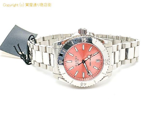 グッチ GUCCI グッチ 136.4 ダイブ 200m防水 レディース 腕時計 QZ 電池式 【 TM2012019 】のオプション紹介画像(2) グッチ GUCCI グッチ 136.4 ダイブ 200m防水 レディース 腕時計 QZ 電池式 【 TM2012019 】のオプション紹介画像(2)
