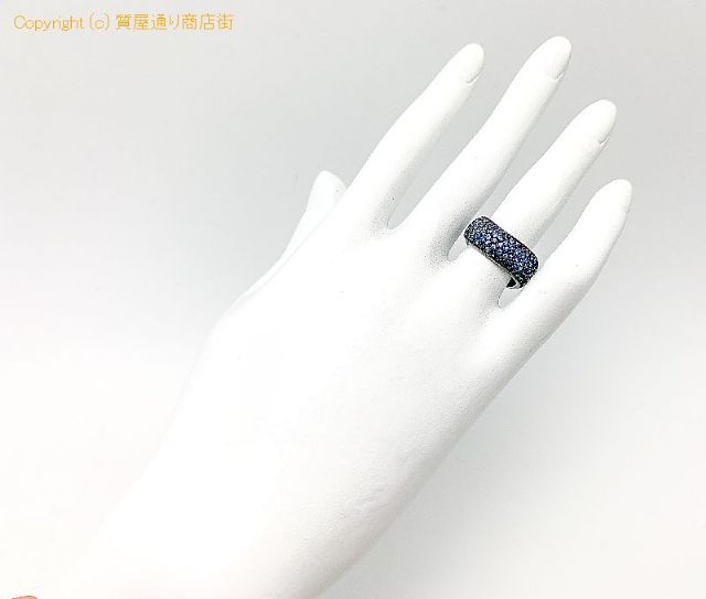 Pomellato ポメラート 750 18金 ドゥーナエタニティリング サファイア リング 指輪 11号 【 TM2012133 】のオプション紹介画像(5) Pomellato ポメラート 750 18金 ドゥーナエタニティリング サファイア リング 指輪 11号 【 TM2012133 】のオプション紹介画像(5)