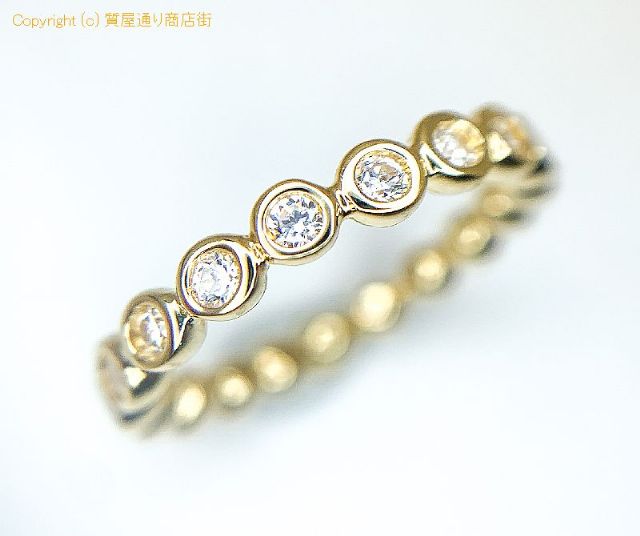 スタージュエリー STAR JEWELRY スタージュエリー K18 18金イエローゴールド 透明石 エタニティ リング 指輪 8号 【 TM2012134 】のオプション紹介画像(2) スタージュエリー STAR JEWELRY スタージュエリー K18 18金イエローゴールド 透明石 エタニティ リング 指輪 8号 【 TM2012134 】のオプション紹介画像(2)