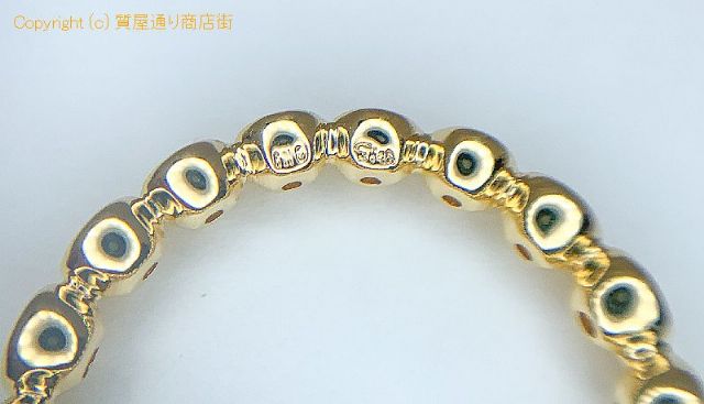 スタージュエリー STAR JEWELRY スタージュエリー K18 18金イエローゴールド 透明石 エタニティ リング 指輪 8号 【 TM2012134 】のオプション紹介画像(4) スタージュエリー STAR JEWELRY スタージュエリー K18 18金イエローゴールド 透明石 エタニティ リング 指輪 8号 【 TM2012134 】のオプション紹介画像(4)