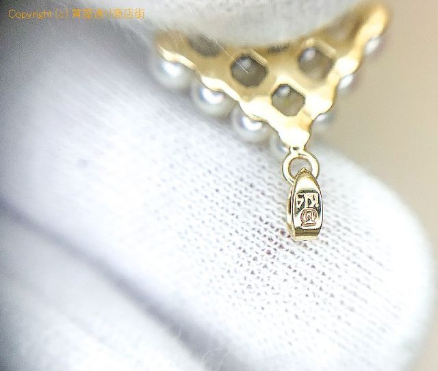 ミキモト MIKIMOTO ミキモト K14 14金イエローゴールド ベビーパール ペンダント チャーム 【 TM2101031 】のオプション紹介画像(4) ミキモト MIKIMOTO ミキモト K14 14金イエローゴールド ベビーパール ペンダント チャーム 【 TM2101031 】のオプション紹介画像(4)