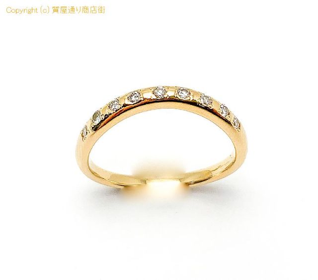 K18 18金イエローゴールド ダイヤモンド リング 指輪 D0.13ct 12号 【 TM2101064 】のオプション紹介画像(1) K18 18金イエローゴールド ダイヤモンド リング 指輪 D0.13ct 12号 【 TM2101064 】のオプション紹介画像(1)