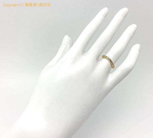K18 18金イエローゴールド ダイヤモンド リング 指輪 D0.13ct 12号 【 TM2101064 】のオプション紹介画像(5) K18 18金イエローゴールド ダイヤモンド リング 指輪 D0.13ct 12号 【 TM2101064 】のオプション紹介画像(5)