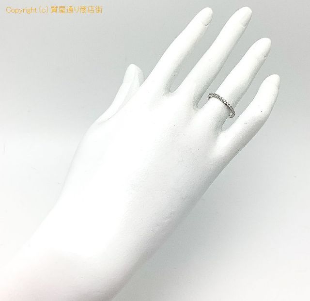 PT950 プラチナ ダイヤモンド ハーフエタニティ リング 指輪 D0.13 10号 【 TM2101067 】のオプション紹介画像(5) PT950 プラチナ ダイヤモンド ハーフエタニティ リング 指輪 D0.13 10号 【 TM2101067 】のオプション紹介画像(5)