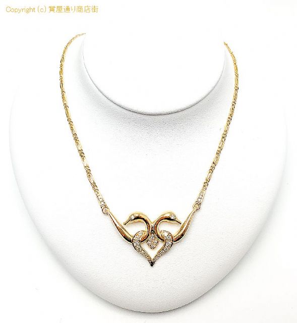 ilias LALAoUNIS イリアス ララウニス 750 18金イエローゴールド 白鳥 スワン ダイヤモンド ネックレス ギリシャ 保証書付き 【 TM2101078 】のオプション紹介画像(4) ilias LALAoUNIS イリアス ララウニス 750 18金イエローゴールド 白鳥 スワン ダイヤモンド ネックレス ギリシャ 保証書付き 【 TM2101078 】のオプション紹介画像(4)