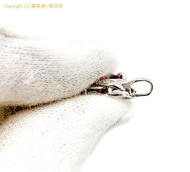 PT900 プラチナ レッドトルマリン ルベライト ダイヤモンド ペンダント チャーム 証明書付き 【 TM2101076 】のオプション紹介画像(3) PT900 プラチナ レッドトルマリン ルベライト ダイヤモンド ペンダント チャーム 証明書付き 【 TM2101076 】のオプション紹介画像(3)