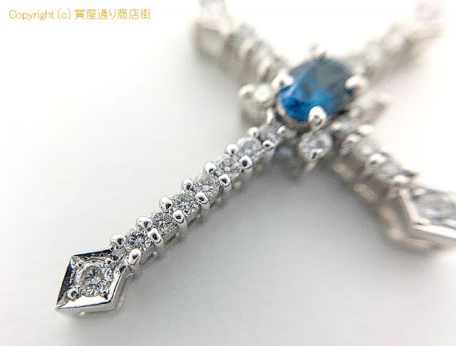 K18WG 18金ホワイトゴールド アレキサンドライト ダイヤモンド クロス ペンダント チャーム 証明書付き 【 TM2103137 】のオプション紹介画像(3) K18WG 18金ホワイトゴールド アレキサンドライト ダイヤモンド クロス ペンダント チャーム 証明書付き 【 TM2103137 】のオプション紹介画像(3)