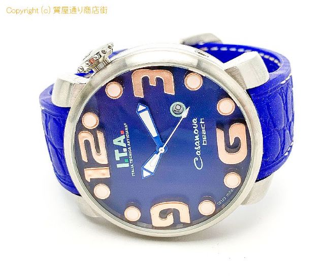 ITA アイティーエー カサノバビーチ 00.12.35 ブルー メンズ 腕時計 クオーツ 電池式 【 TM2104059 】のオプション紹介画像(1) ITA アイティーエー カサノバビーチ 00.12.35 ブルー メンズ 腕時計 クオーツ 電池式 【 TM2104059 】のオプション紹介画像(1)