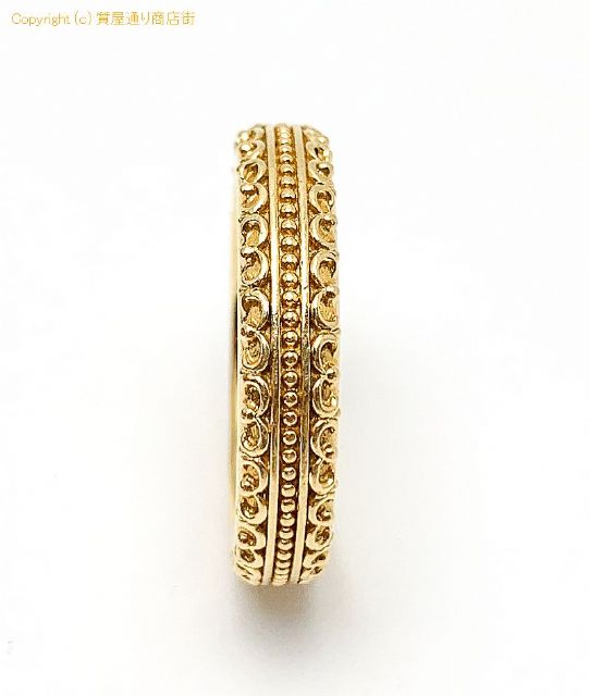 Justin Davis ジャスティンデイビス K18 18金イエローゴールド メンズ リング 指輪 19号 【 TM2105148 】のオプション紹介画像(1) Justin Davis ジャスティンデイビス K18 18金イエローゴールド メンズ リング 指輪 19号 【 TM2105148 】のオプション紹介画像(1)