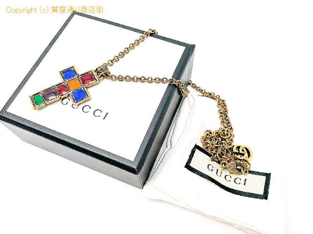 グッチ GUCCI グッチ ゴールドカラー クロス ネックレス アクセサリー 【 TM2106056 】のオプション紹介画像(4) グッチ GUCCI グッチ ゴールドカラー クロス ネックレス アクセサリー 【 TM2106056 】のオプション紹介画像(4)