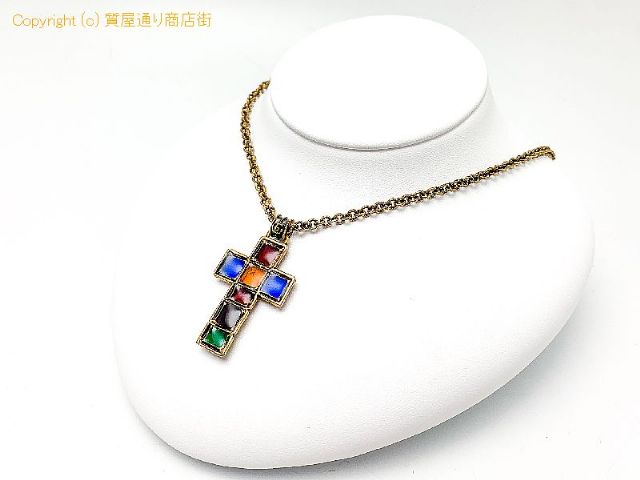 グッチ GUCCI グッチ ゴールドカラー クロス ネックレス アクセサリー 【 TM2106056 】のオプション紹介画像(5) グッチ GUCCI グッチ ゴールドカラー クロス ネックレス アクセサリー 【 TM2106056 】のオプション紹介画像(5)