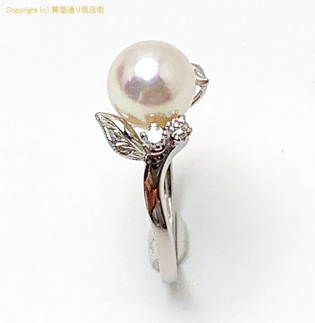 田崎真珠 TASAKI 田崎 タサキ PT900 プラチナ アコヤパール ダイヤモンド リング 指輪 ダイヤ0.12ct 15号 【 TM2106058 】のオプション紹介画像(1) 田崎真珠 TASAKI 田崎 タサキ PT900 プラチナ アコヤパール ダイヤモンド リング 指輪 ダイヤ0.12ct 15号 【 TM2106058 】のオプション紹介画像(1)