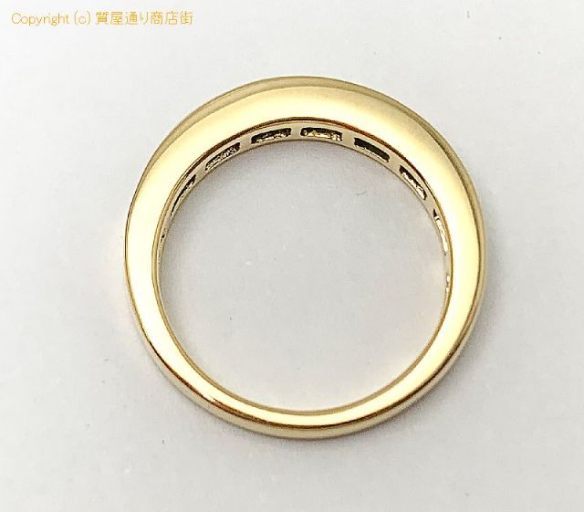 K18 18金イエローゴールド グリーングロシュラーガーネット ツァボライト ハーフエタニティ リング 指輪 10.5号 0.99ct ミニカード付き 【 TM2106059 】のオプション紹介画像(3) K18 18金イエローゴールド グリーングロシュラーガーネット ツァボライト ハーフエタニティ リング 指輪 10.5号 0.99ct ミニカード付き 【 TM2106059 】のオプション紹介画像(3)