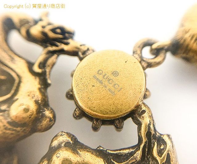 グッチ GUCCI グッチ ゴールドカラー ダブルGロゴ マルチカラー フェイクパール ネックレス アクセサリー 【 TM2106117 】のオプション紹介画像(3) グッチ GUCCI グッチ ゴールドカラー ダブルGロゴ マルチカラー フェイクパール ネックレス アクセサリー 【 TM2106117 】のオプション紹介画像(3)