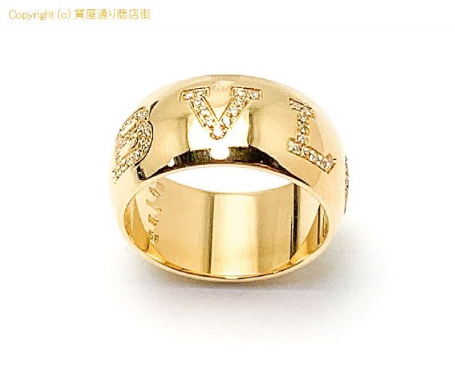 ブルガリ BVLGARI ブルガリ 750 18金イエローゴールド モノロゴ ダイヤモンド リング 指輪 58号 アクセサリー 【 TM2106121 】のオプション紹介画像(4) ブルガリ BVLGARI ブルガリ 750 18金イエローゴールド モノロゴ ダイヤモンド リング 指輪 58号 アクセサリー 【 TM2106121 】のオプション紹介画像(4)