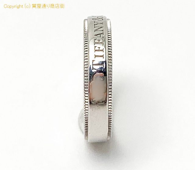 ティファニー TIFFANY ティファニー PT950 プラチナ ミルグレイン エッヂバンド リング 指輪 7.5号 アクセサリー 【 TM2106123 】のオプション紹介画像(2) ティファニー TIFFANY ティファニー PT950 プラチナ ミルグレイン エッヂバンド リング 指輪 7.5号 アクセサリー 【 TM2106123 】のオプション紹介画像(2)