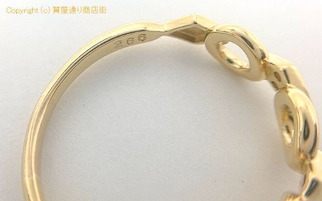 DIOR ディオール 750 18金イエローゴールド ダイヤ リング 指輪 14号 アクセサリー 【 TM2107053 】のオプション紹介画像(4) DIOR ディオール 750 18金イエローゴールド ダイヤ リング 指輪 14号 アクセサリー 【 TM2107053 】のオプション紹介画像(4)