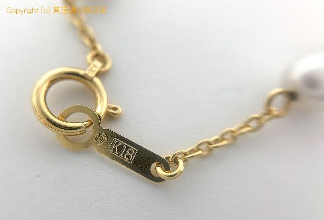 田崎真珠 TASAKI 田崎 タサキ K18 18金イエローゴールド パール 真珠 ブレスレット アクセサリー 【 TM2107075 】のオプション紹介画像(1) 田崎真珠 TASAKI 田崎 タサキ K18 18金イエローゴールド パール 真珠 ブレスレット アクセサリー 【 TM2107075 】のオプション紹介画像(1)