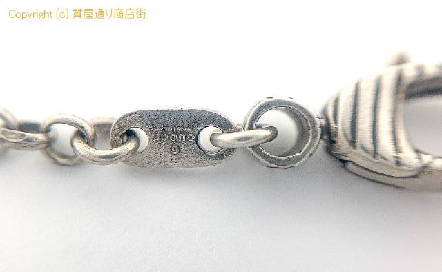 グッチ GUCCI グッチ SV925 シルバー エングレービング ハート エイジング フィニッシュ ブレスレット サイズ16 アクセサリー 【 TM2107074 】のオプション紹介画像(3) グッチ GUCCI グッチ SV925 シルバー エングレービング ハート エイジング フィニッシュ ブレスレット サイズ16 アクセサリー 【 TM2107074 】のオプション紹介画像(3)