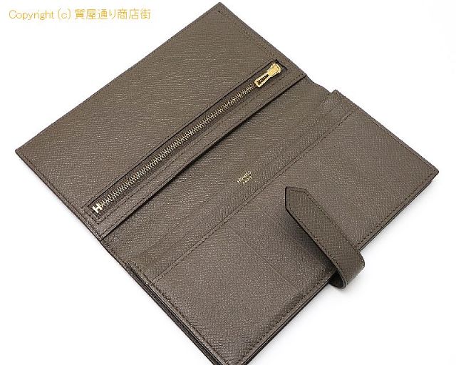 エルメス HERMES エルメス エプソン エタン ゴールド金具 ベアンスフレ 長財布 サイフ A刻印(2017年製) 【 TM2107126 】のオプション紹介画像(2) エルメス HERMES エルメス エプソン エタン ゴールド金具 ベアンスフレ 長財布 サイフ A刻印(2017年製) 【 TM2107126 】のオプション紹介画像(2)