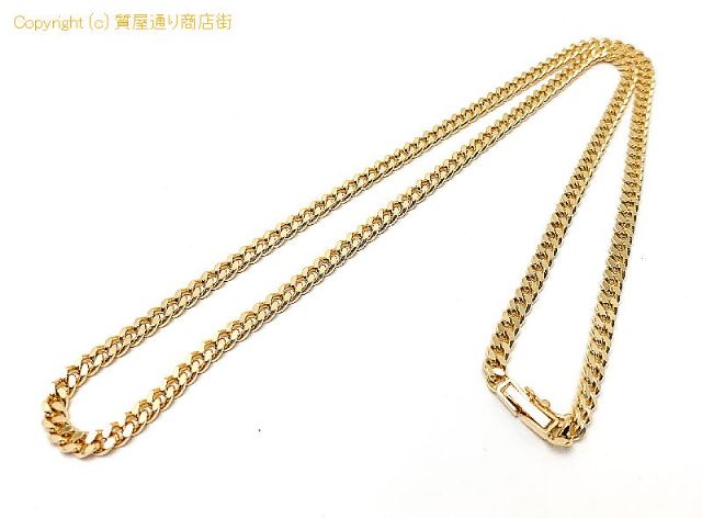 K18 18金イエローゴールド 2面喜平 ネックレス 約30.1g 約50cm 【 TM2109046 】のオプション紹介画像(3) K18 18金イエローゴールド 2面喜平 ネックレス 約30.1g 約50cm 【 TM2109046 】のオプション紹介画像(3)