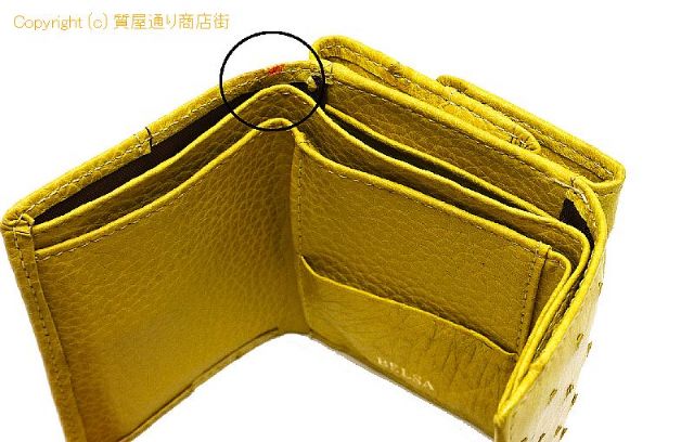 BELSA ベルサ オーストリッチ レザー Wホック財布 コンパクトサイフ 【 TM2108029 】のオプション紹介画像(4) BELSA ベルサ オーストリッチ レザー Wホック財布 コンパクトサイフ 【 TM2108029 】のオプション紹介画像(4)