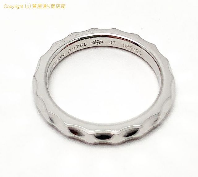 LOUIS VUITTON ルイヴィトン 750 18金ホワイトゴールド アリアンス モノグラムアンフィニ ダイヤ リング 指輪 サイズ47 アクセサリー 【 TM2112073 】のオプション紹介画像(2) LOUIS VUITTON ルイヴィトン 750 18金ホワイトゴールド アリアンス モノグラムアンフィニ ダイヤ リング 指輪 サイズ47 アクセサリー 【 TM2112073 】のオプション紹介画像(2)