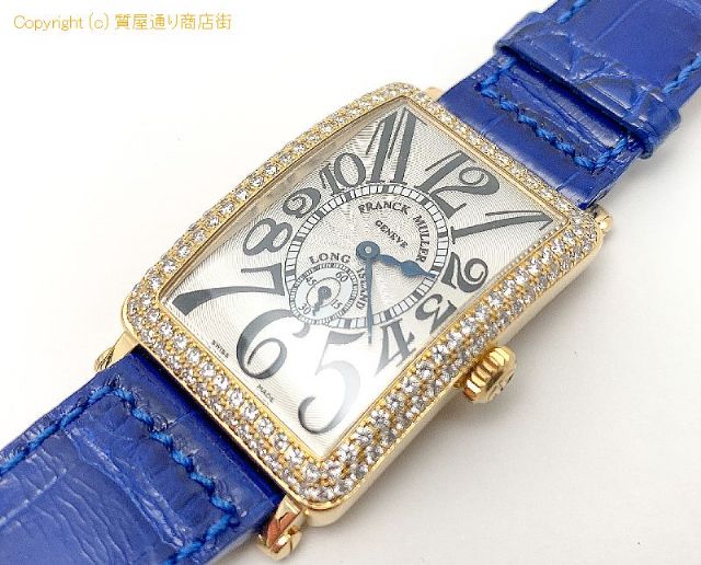 フランク ミュラー FRANCK MULLER フランクミュラー ロングアイランド ダイヤ 金無垢 750YG クロコレザー 950 S6 D レディース 腕時計 手巻き 【 TM2201036 】のオプション紹介画像(1) フランク ミュラー FRANCK MULLER フランクミュラー ロングアイランド ダイヤ 金無垢 750YG クロコレザー 950 S6 D レディース 腕時計 手巻き 【 TM2201036 】のオプション紹介画像(1)