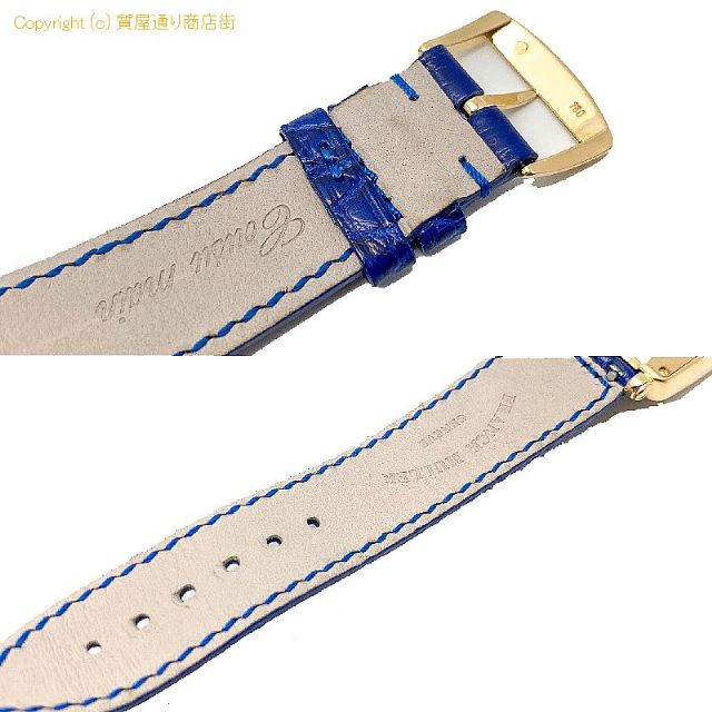 フランク ミュラー FRANCK MULLER フランクミュラー ロングアイランド ダイヤ 金無垢 750YG クロコレザー 950 S6 D レディース 腕時計 手巻き 【 TM2201036 】のオプション紹介画像(4) フランク ミュラー FRANCK MULLER フランクミュラー ロングアイランド ダイヤ 金無垢 750YG クロコレザー 950 S6 D レディース 腕時計 手巻き 【 TM2201036 】のオプション紹介画像(4)