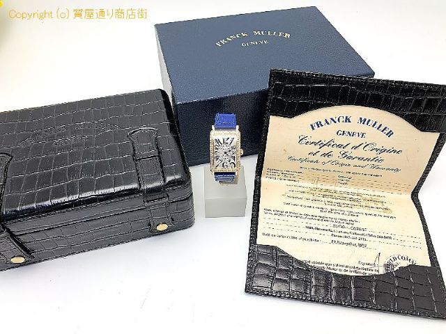 フランク ミュラー FRANCK MULLER フランクミュラー ロングアイランド ダイヤ 金無垢 750YG クロコレザー 950 S6 D レディース 腕時計 手巻き 【 TM2201036 】のオプション紹介画像(5) フランク ミュラー FRANCK MULLER フランクミュラー ロングアイランド ダイヤ 金無垢 750YG クロコレザー 950 S6 D レディース 腕時計 手巻き 【 TM2201036 】のオプション紹介画像(5)