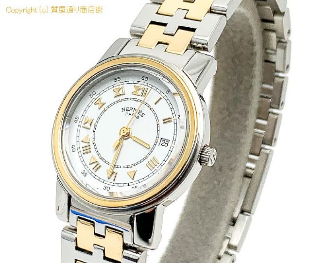HERMES エルメス キャリック ステンレス コンビ レディース 腕時計 クオーツ QZ 電池式 【 TM2201151 】のオプション紹介画像(1) HERMES エルメス キャリック ステンレス コンビ レディース 腕時計 クオーツ QZ 電池式 【 TM2201151 】のオプション紹介画像(1)