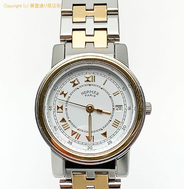 HERMES エルメス キャリック ステンレス コンビ レディース 腕時計 クオーツ QZ 電池式 【 TM2201151 】のオプション紹介画像(2) HERMES エルメス キャリック ステンレス コンビ レディース 腕時計 クオーツ QZ 電池式 【 TM2201151 】のオプション紹介画像(2)