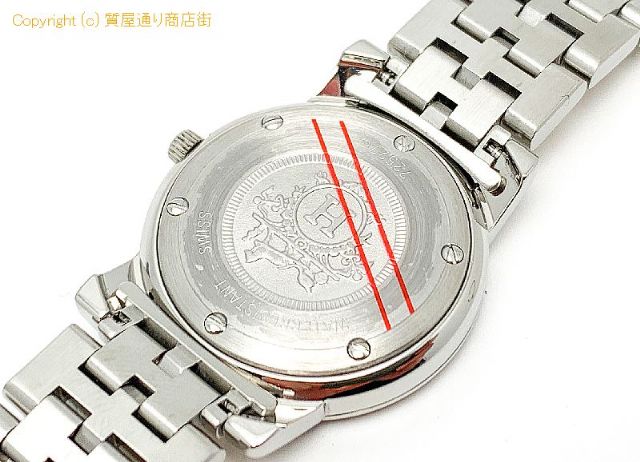 HERMES エルメス キャリック ステンレス コンビ レディース 腕時計 クオーツ QZ 電池式 【 TM2201151 】のオプション紹介画像(3) HERMES エルメス キャリック ステンレス コンビ レディース 腕時計 クオーツ QZ 電池式 【 TM2201151 】のオプション紹介画像(3)