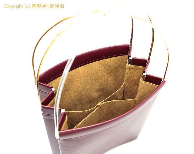 カルティエ CARTIER カルティエ トリニティ スリーカラー メタルハンドル ボルドー ハンドバック 【 TM2202110 】のオプション紹介画像(2) カルティエ CARTIER カルティエ トリニティ スリーカラー メタルハンドル ボルドー ハンドバック 【 TM2202110 】のオプション紹介画像(2)