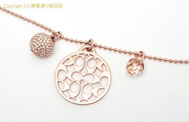 コーチ COACH コーチ ラインストーン ピンクゴールドカラー ネックレス アクセサリー 【 TM2202117 】のオプション紹介画像(2) コーチ COACH コーチ ラインストーン ピンクゴールドカラー ネックレス アクセサリー 【 TM2202117 】のオプション紹介画像(2)